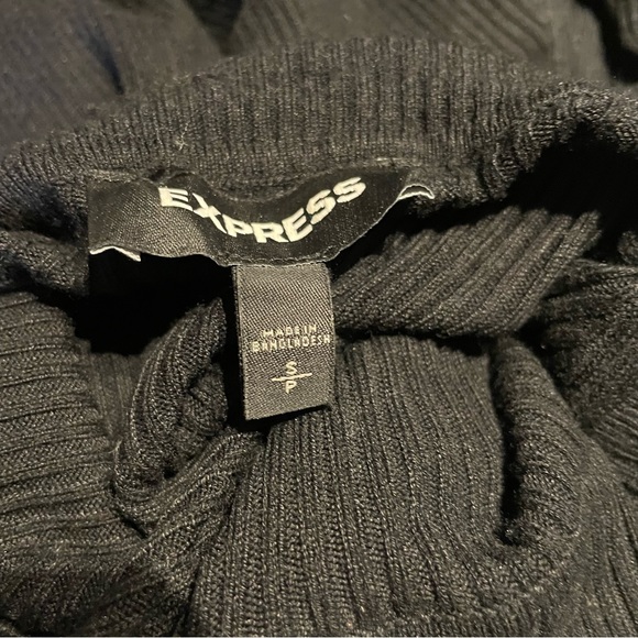 Black ribbed turtleneck - Picture 3 of 3